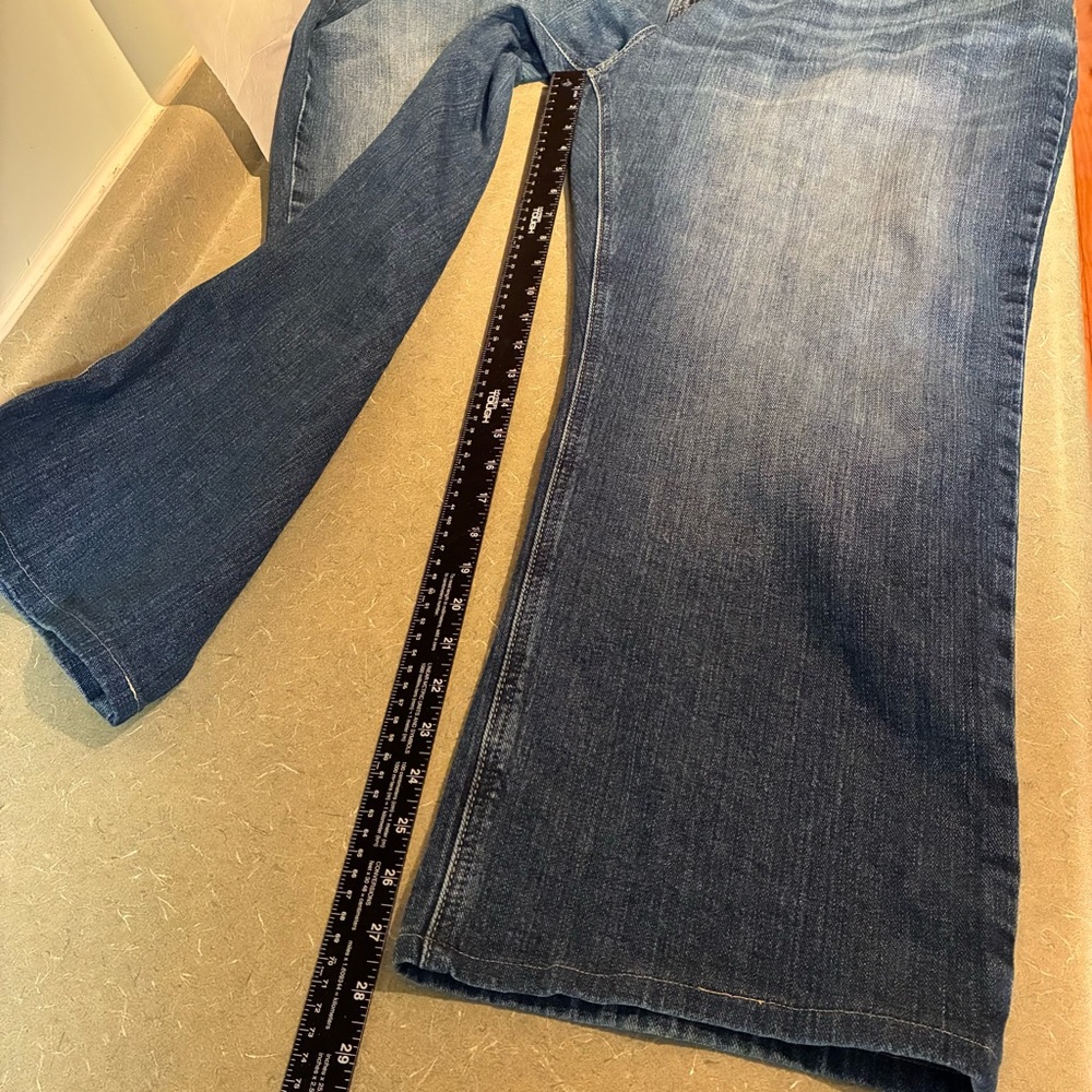 Ariat Legacy M4 Relaxed Boot Cut Men's Jeans**ALTERED**READ - Picture 12 of 16